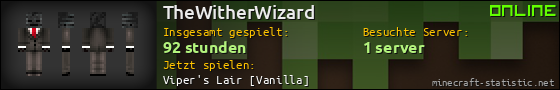 Benutzerleisten 560x90 für TheWitherWizard