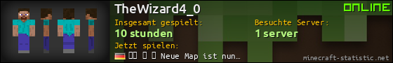 Benutzerleisten 560x90 für TheWizard4_0