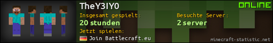Benutzerleisten 560x90 für TheY3IY0