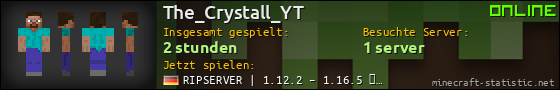 Benutzerleisten 560x90 für The_Crystall_YT