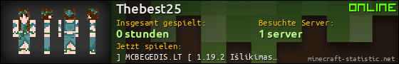 Benutzerleisten 560x90 für Thebest25