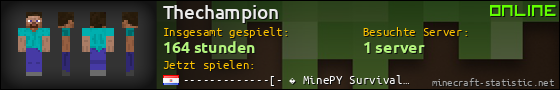 Benutzerleisten 560x90 für Thechampion