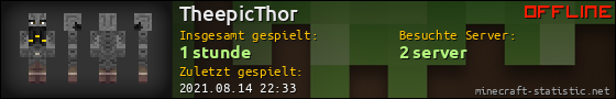 Benutzerleisten 560x90 für TheepicThor