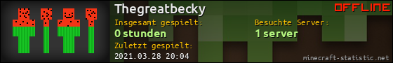 Benutzerleisten 560x90 für Thegreatbecky