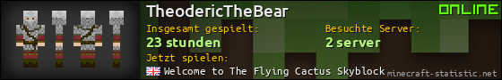 Benutzerleisten 560x90 für TheodericTheBear