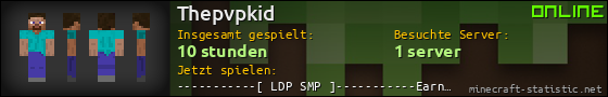 Benutzerleisten 560x90 für Thepvpkid