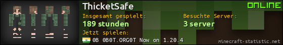 Benutzerleisten 560x90 für ThicketSafe