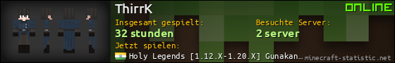 Benutzerleisten 560x90 für ThirrK