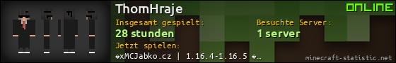 Benutzerleisten 560x90 für ThomHraje