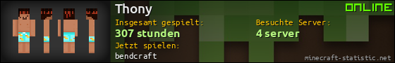 Benutzerleisten 560x90 für Thony