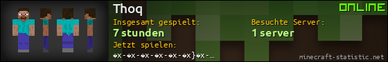Benutzerleisten 560x90 für Thoq