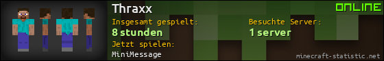 Benutzerleisten 560x90 für Thraxx