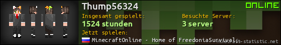 Benutzerleisten 560x90 für Thump56324