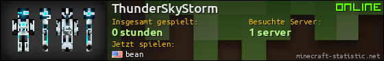 Benutzerleisten 560x90 für ThunderSkyStorm