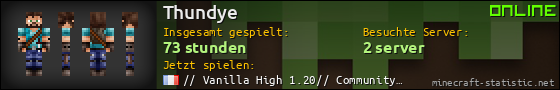 Benutzerleisten 560x90 für Thundye