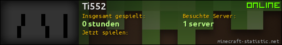 Benutzerleisten 560x90 für Ti552