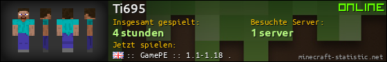 Benutzerleisten 560x90 für Ti695