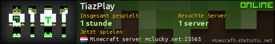 Benutzerleisten 560x90 für TiazPlay