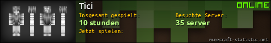 Benutzerleisten 560x90 für Tici