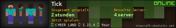 Benutzerleisten 560x90 für Tick
