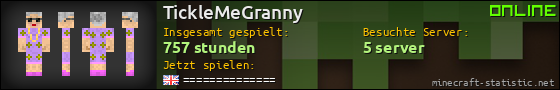 Benutzerleisten 560x90 für TickleMeGranny