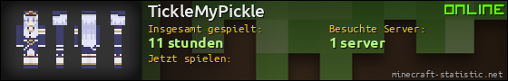 Benutzerleisten 560x90 für TickleMyPickle