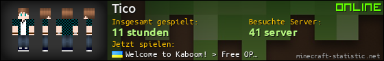 Benutzerleisten 560x90 für Tico