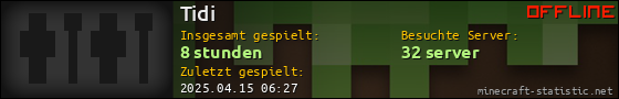 Benutzerleisten 560x90 für Tidi