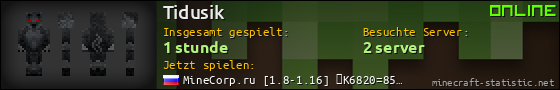 Benutzerleisten 560x90 für Tidusik