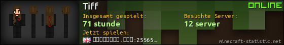 Benutzerleisten 560x90 für Tiff