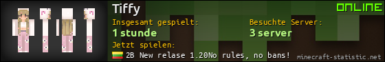 Benutzerleisten 560x90 für Tiffy