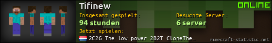 Benutzerleisten 560x90 für Tifinew