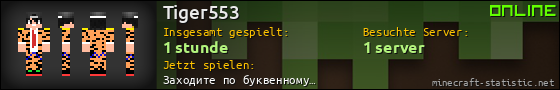 Benutzerleisten 560x90 für Tiger553