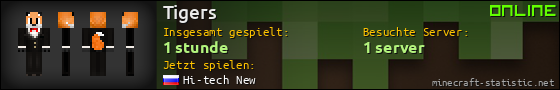 Benutzerleisten 560x90 für Tigers