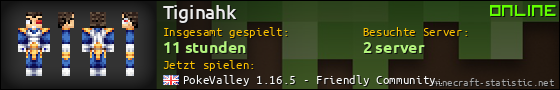Benutzerleisten 560x90 für Tiginahk