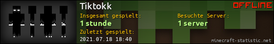 Benutzerleisten 560x90 für Tiktokk