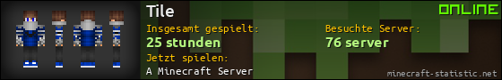 Benutzerleisten 560x90 für Tile