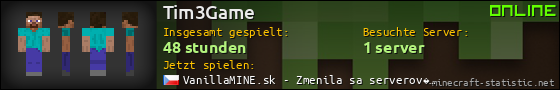 Benutzerleisten 560x90 für Tim3Game