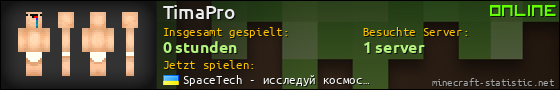 Benutzerleisten 560x90 für TimaPro