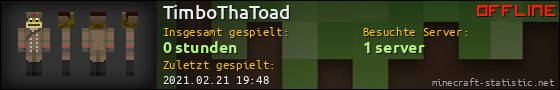Benutzerleisten 560x90 für TimboThaToad