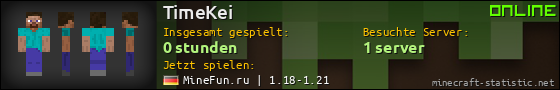 Benutzerleisten 560x90 für TimeKei