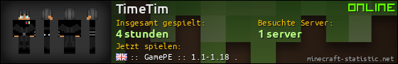 Benutzerleisten 560x90 für TimeTim