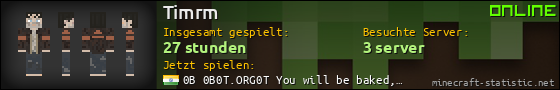 Benutzerleisten 560x90 für Timrm