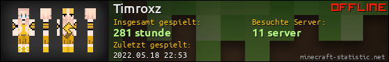 Benutzerleisten 560x90 für Timroxz