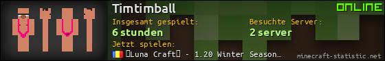Benutzerleisten 560x90 für Timtimball