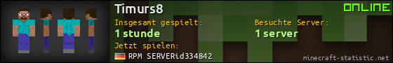 Benutzerleisten 560x90 für Timurs8