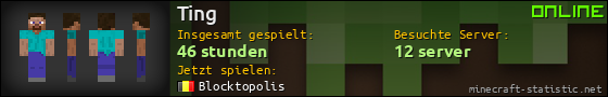 Benutzerleisten 560x90 für Ting