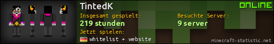 Benutzerleisten 560x90 für TintedK
