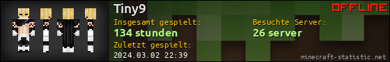 Benutzerleisten 560x90 für Tiny9