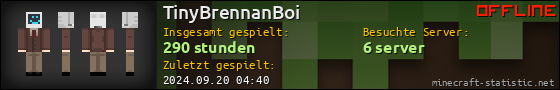 Benutzerleisten 560x90 für TinyBrennanBoi